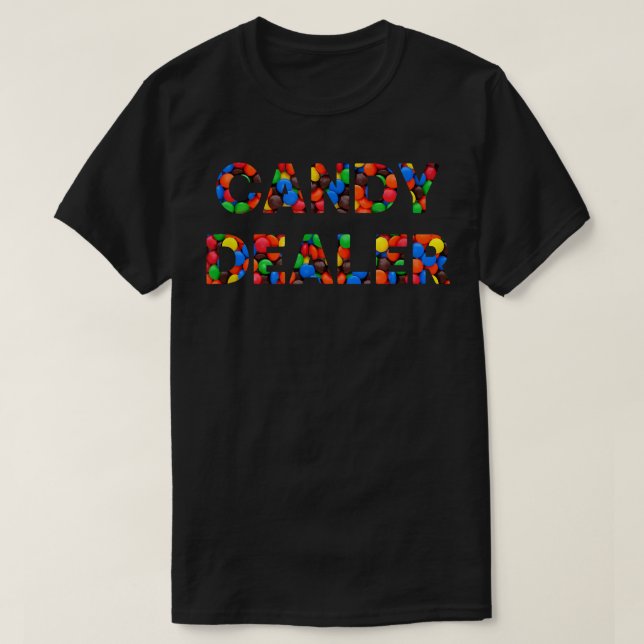 Camiseta Candy Dealer (Diseño del anverso)