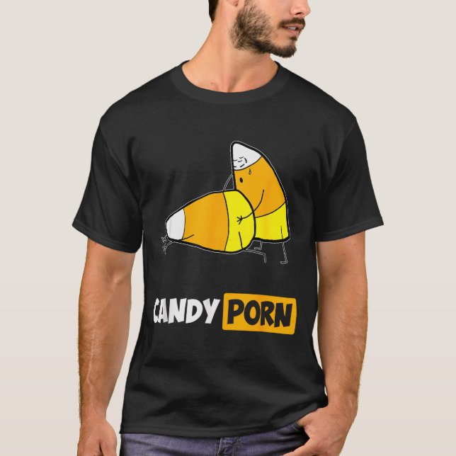 Camiseta Candy Funny Halloween Men Gift  (Anverso)