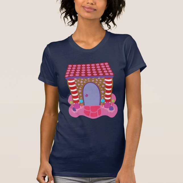 Camiseta Candy Gingerbread House (Anverso)
