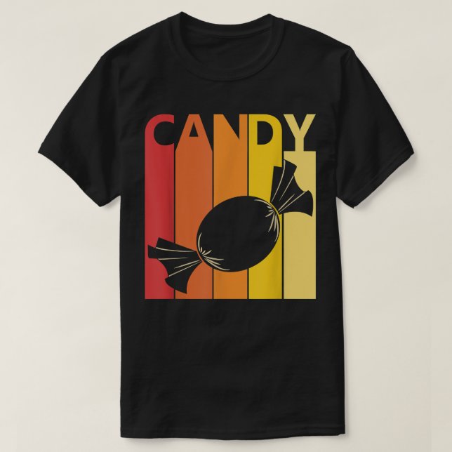 Camiseta Candy gracioso (Diseño del anverso)
