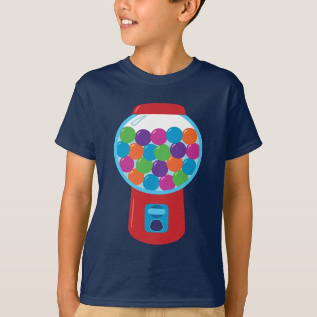 Camiseta Candy Gumball Machine (Anverso)