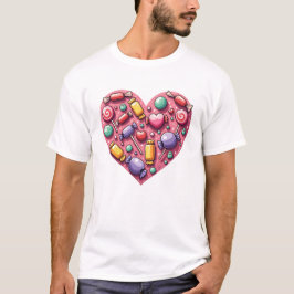 Camiseta Candy Heart