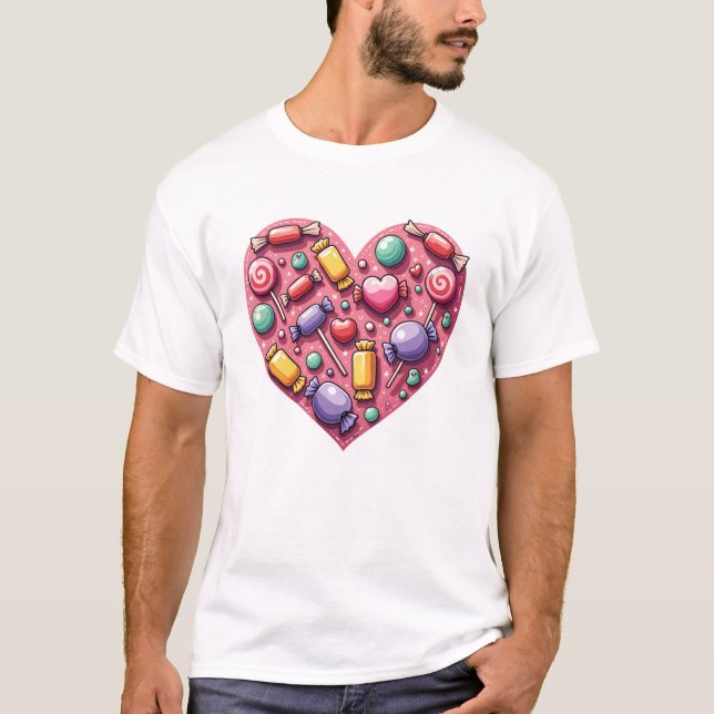 Camiseta Candy Heart (Anverso)