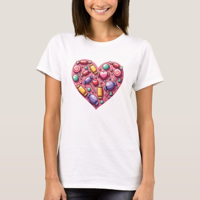 Camiseta Candy Heart (Anverso)