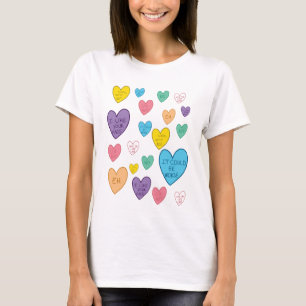 Camiseta Candy Hearts