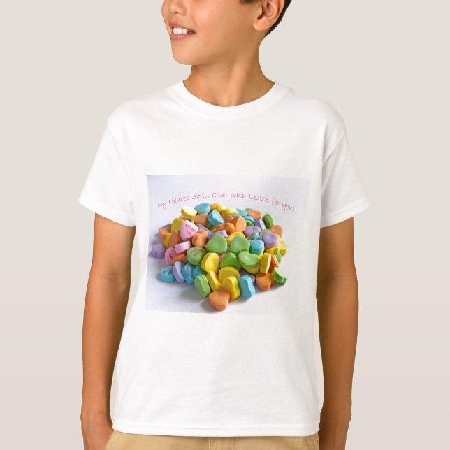 Camiseta Candy Hearts (Anverso)