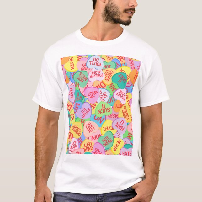 Camiseta Candy Hearts V. 2.0 (Anverso)