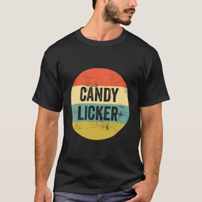 Camiseta Candy Licker Ual Innuendo Chistes Citas (Anverso)