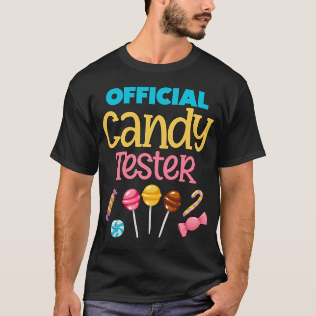 Camiseta Candy Lover, Chicas de chicos divertidos (Anverso)