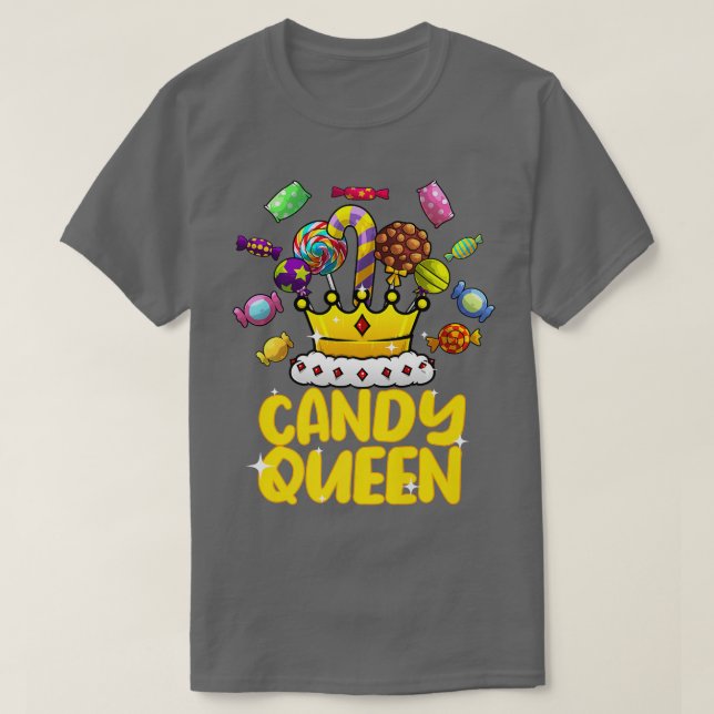 Camiseta Candy Lover diseña Chicas Lollipop (Diseño del anverso)