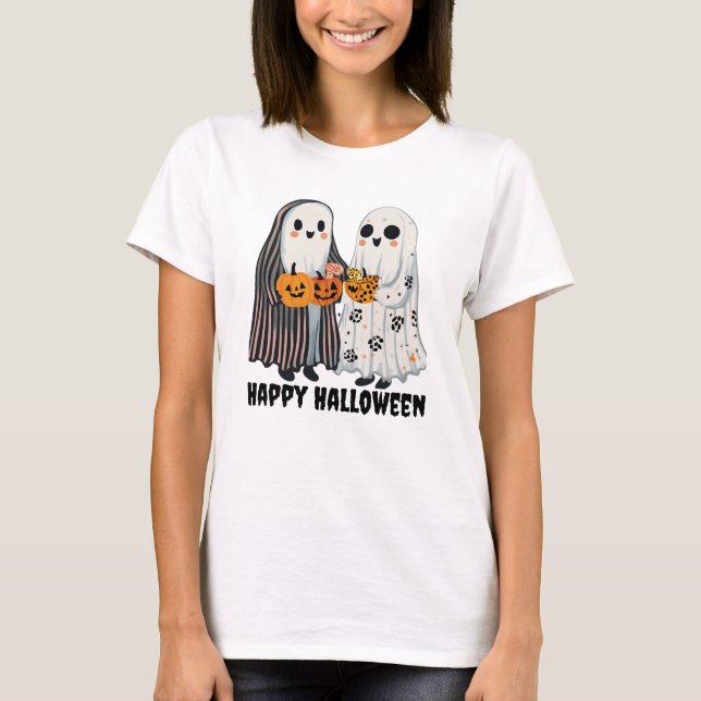 Camiseta Candy Recolectando Amigos Fantasma (Anverso)
