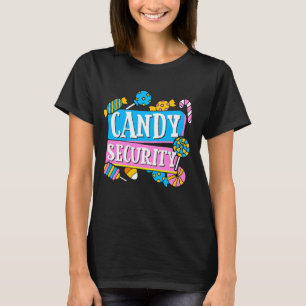 Camiseta Candy Security Fiesta Organizer Sweets Bodyguard S