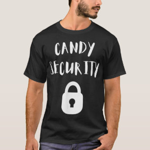 Camiseta Candy Security Funny Disstume de Halloween 327