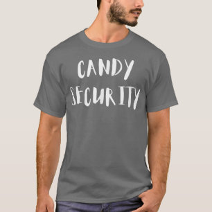 Camiseta Candy Security Funny Disstume de Halloween 329