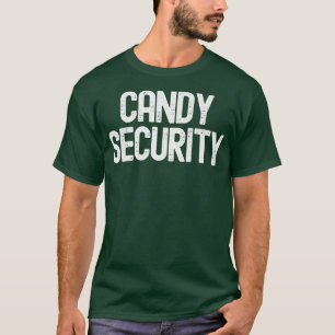 Camiseta Candy Security Funny Halloween Padres disfraces76