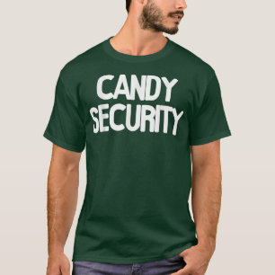 Camiseta Candy Security Funny Halloween Padres disfraces 33