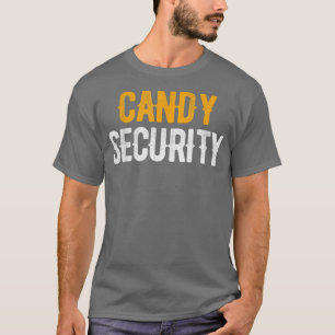 Camiseta Candy Security Funny Halloween Padres disfraces 33