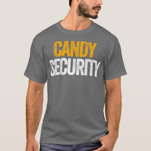 Camiseta Candy Security Funny Halloween Padres disstume80
