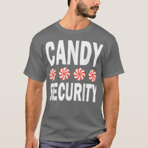 Camiseta Candy Security Funny Parents Halloween Costume 343