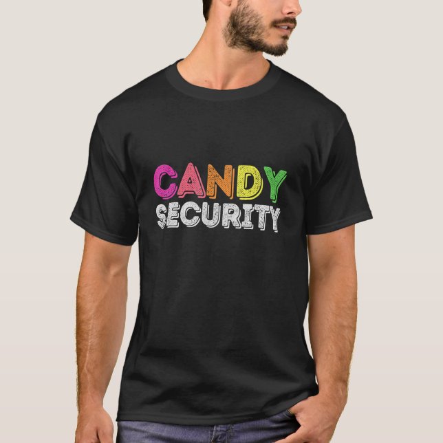 Camiseta Candy Security Halloween Costume (Anverso)