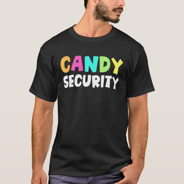 Camiseta Candy Security Halloween Costume 1 (Anverso)