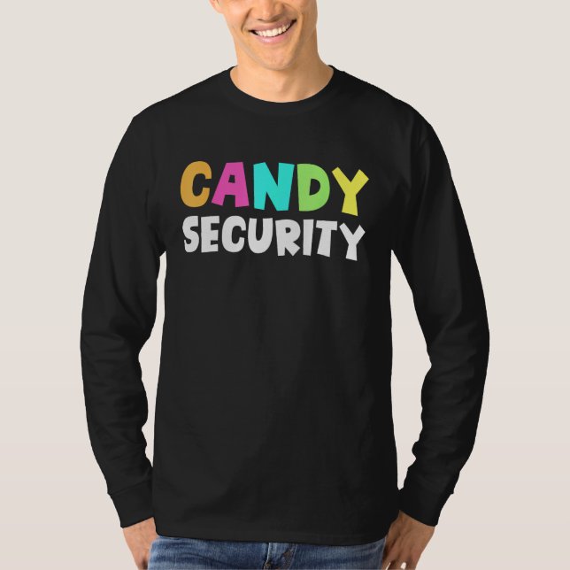 Camiseta Candy Security Halloween Costume 1 (Anverso)
