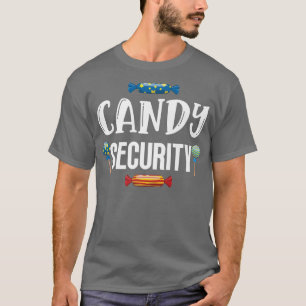 Camiseta Candy security halloween disfraces mujeres hombres