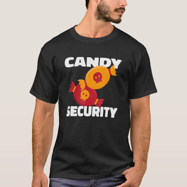 Camiseta Candy Security Halloween Spooky Candy (Anverso)