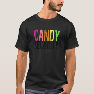 Camiseta Candy Security Last Minute Halloween