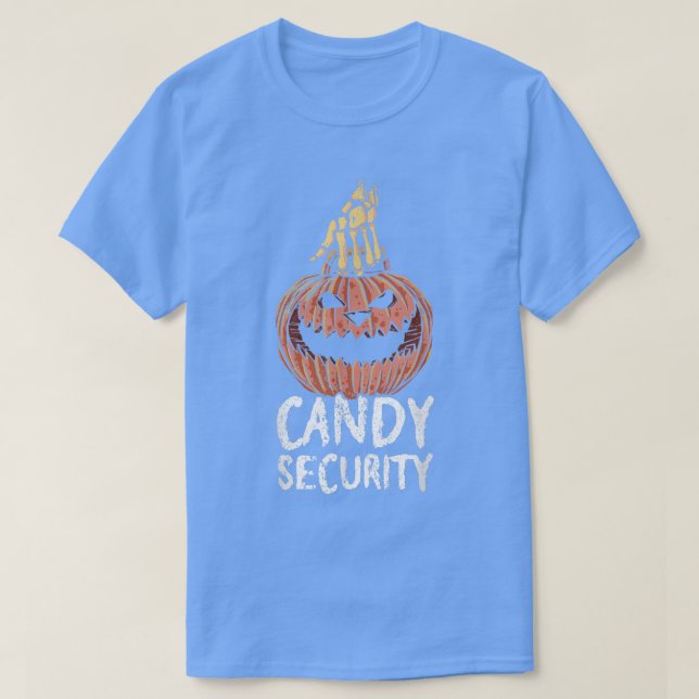 Camiseta Candy SecurityHalloween Apparel Halloween 32 (Diseño del anverso)