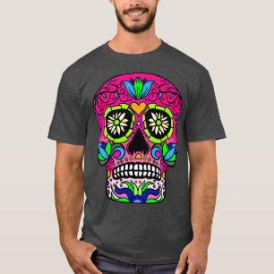 Camiseta Candy Skull Blue