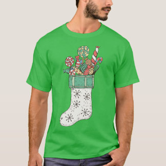 Camiseta Candy Stocking