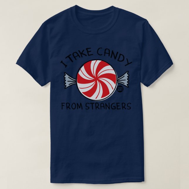 CAMISETA CANDY STRANGERS (Diseño del anverso)