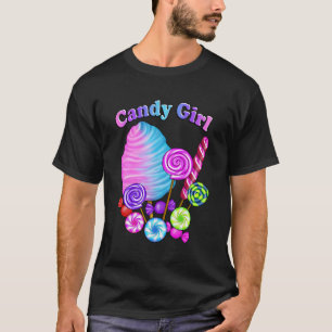 Camiseta Candy Sweet Lolly Cotton Candy Treat