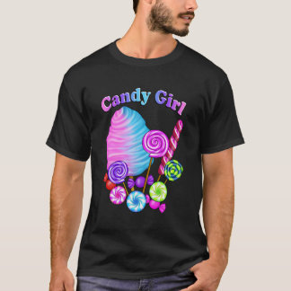 Camiseta Candy Sweet Lolly Cotton Candy Treat