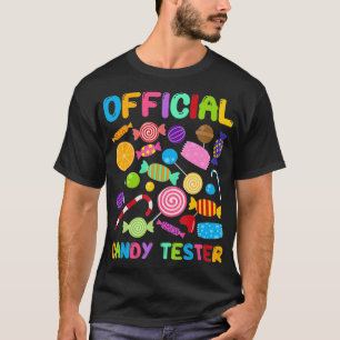 Camiseta Candy Tester Lollipop Dulces niños de Halloween