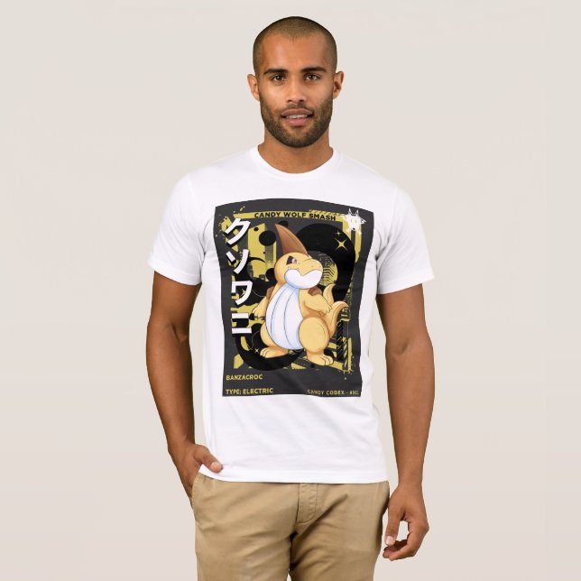 Camiseta Candy Wolf Smash | Banzacroc (Anverso completo)