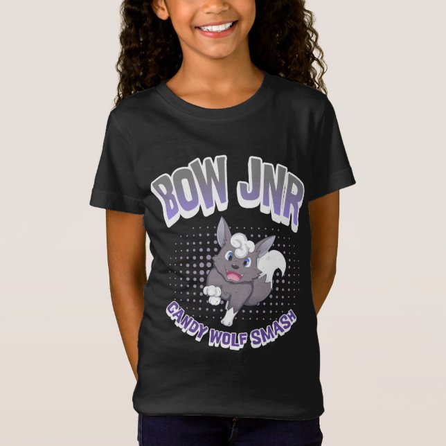 Camiseta Candy Wolf Smash | BOW Jnr (Anverso)