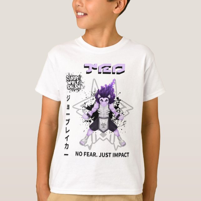 Camiseta Candy Wolf Smash | TEO (Anverso)