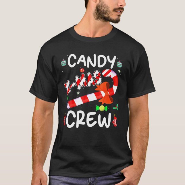 Camiseta Candy X Mas Crew Funny Navidades Candy Love X mas (Anverso)