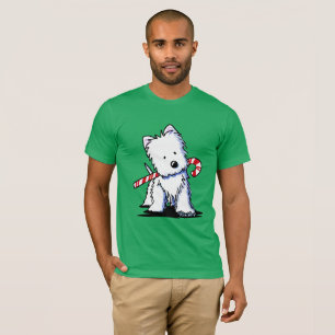 Camiseta CandyCane Cariñoso Westie