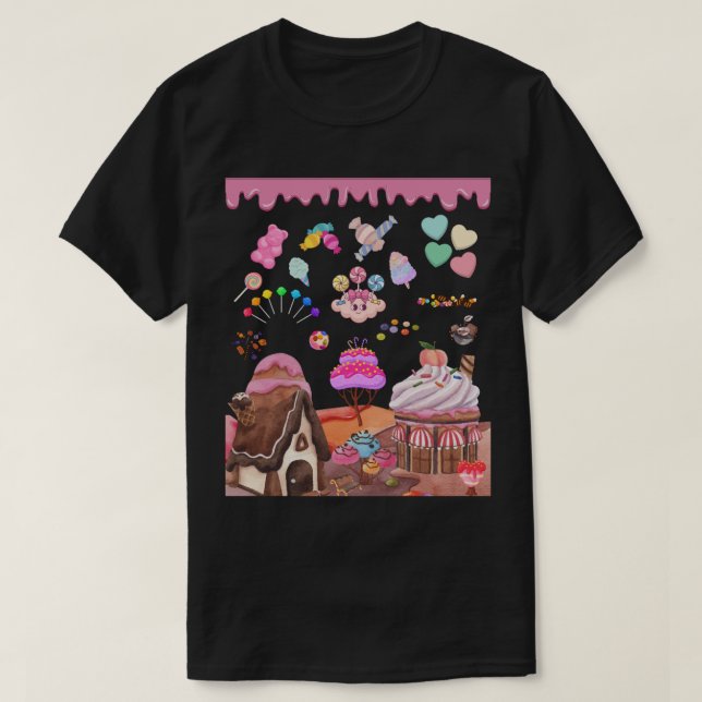 Camiseta candyland (3) (Diseño del anverso)