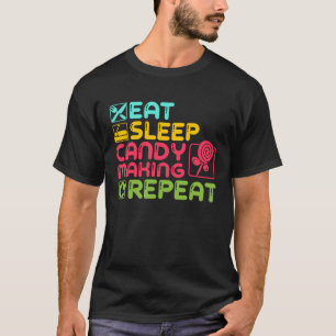 Camiseta Candymaking Candy Gracioso Fabricando Dulces Maker