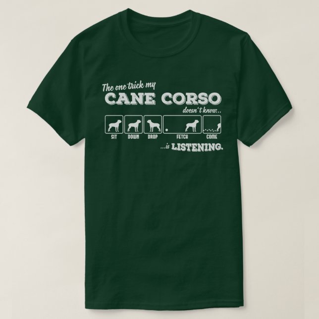 Camiseta Cane Corso 3 (Diseño del anverso)