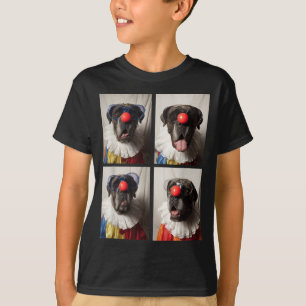Camiseta Cane Corso con payasos de animales de Halloween