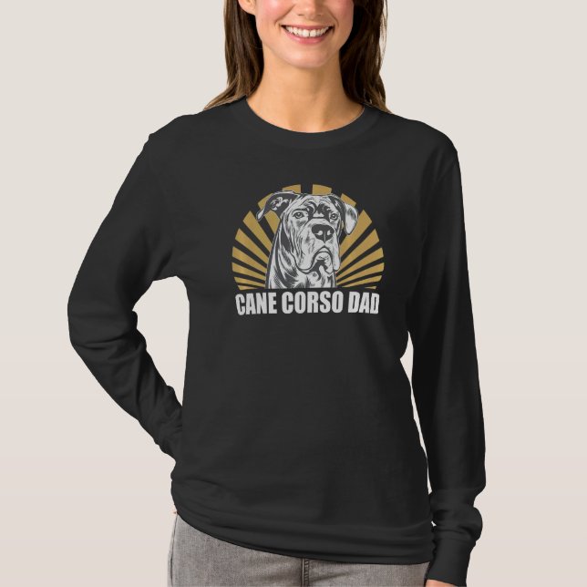 Camiseta Cane Corso Dad Perro Perro Cane Corso (Anverso)