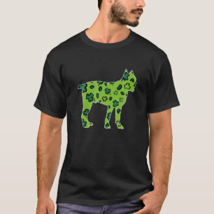 Camiseta Cane Corso Dog St. Patrick's Day Green Leopard Sha