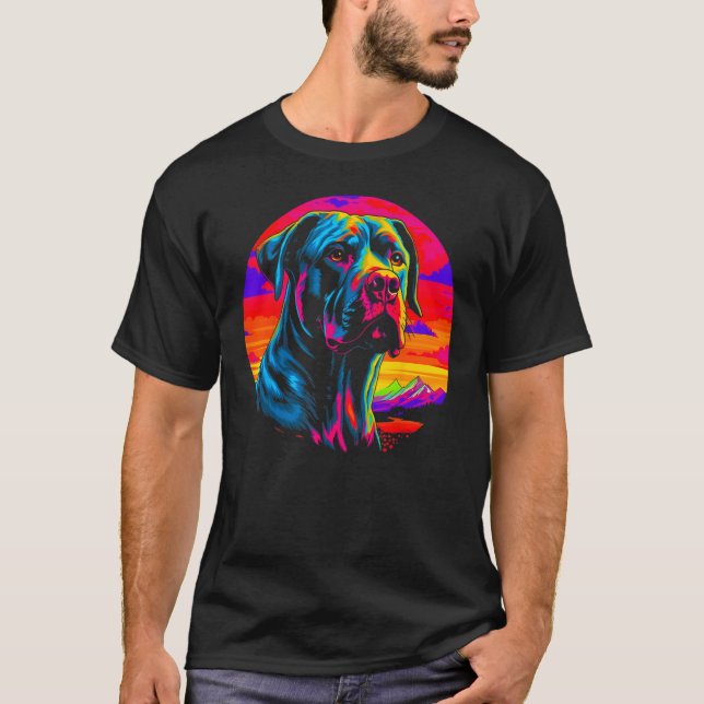 Camiseta Cane Corso Dog Sunset (Anverso)