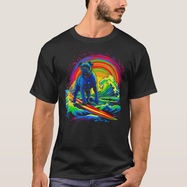 Camiseta Cane Corso Dog Surf (Anverso)