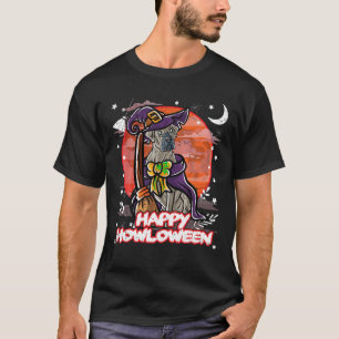 Camiseta Cane Corso Happy Halloween Costume Witch